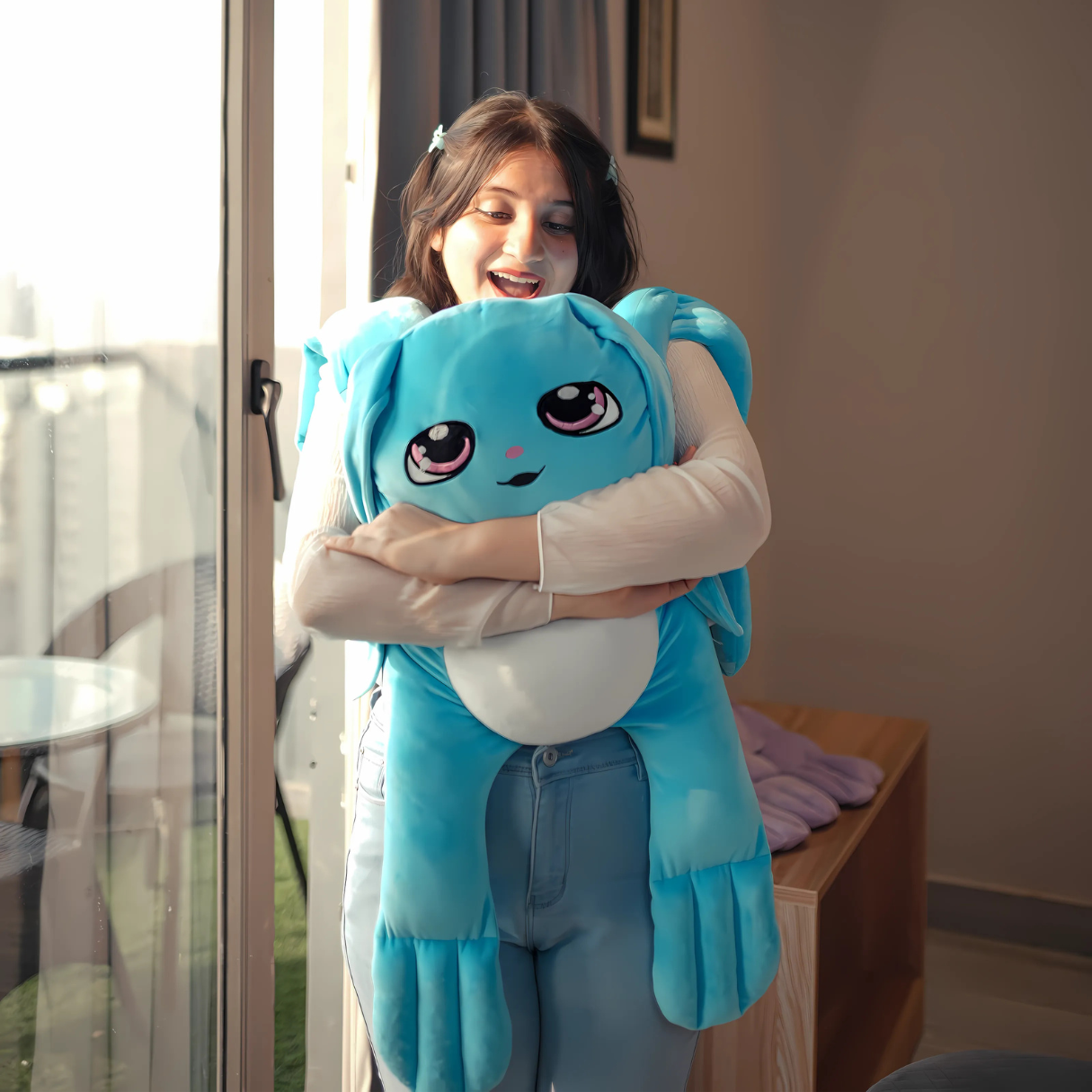 Warmhlee's Weighted Stuffed Plushie (Blue)