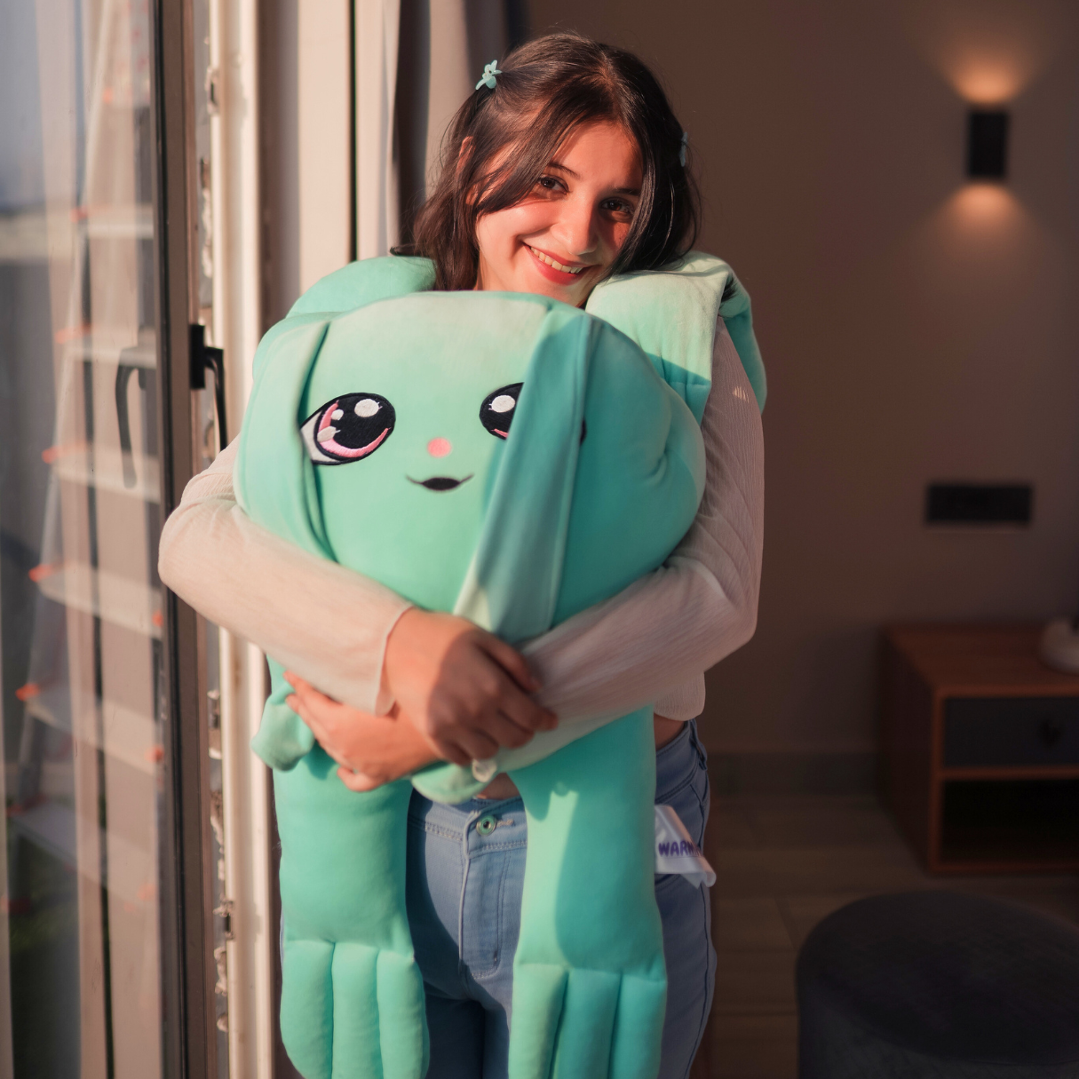 Warmhlee's Weighted Stuffed Plushie (Sea Green)